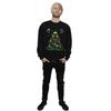 Elf Herren Weihnachtsbaum Sweatshirt