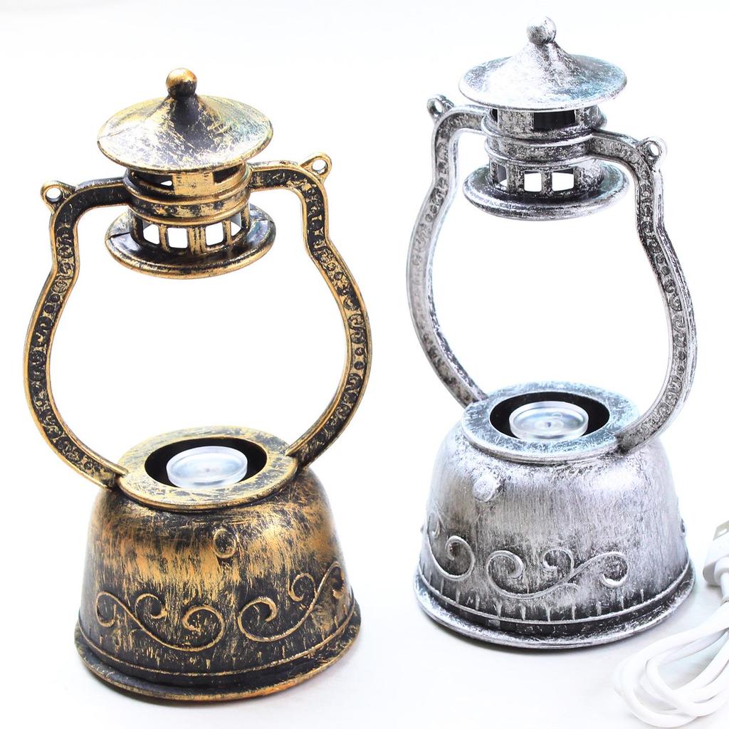 Retro Crystal Ball Night Light Lamp Holder for Graduation Gift