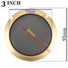 1Pcs 2/3/4/5/6.5/8/10 inch Speaker Net Cover High-grade Metal Iron Wire Grilles Speakers Plastic Frame Enclosure Decorative Mesh