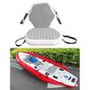 Sedile Kayak Gonfiabile Regolabile in PVC Schienale Confortevole Accessorio per Barca per Stand Up Paddle e Canoe