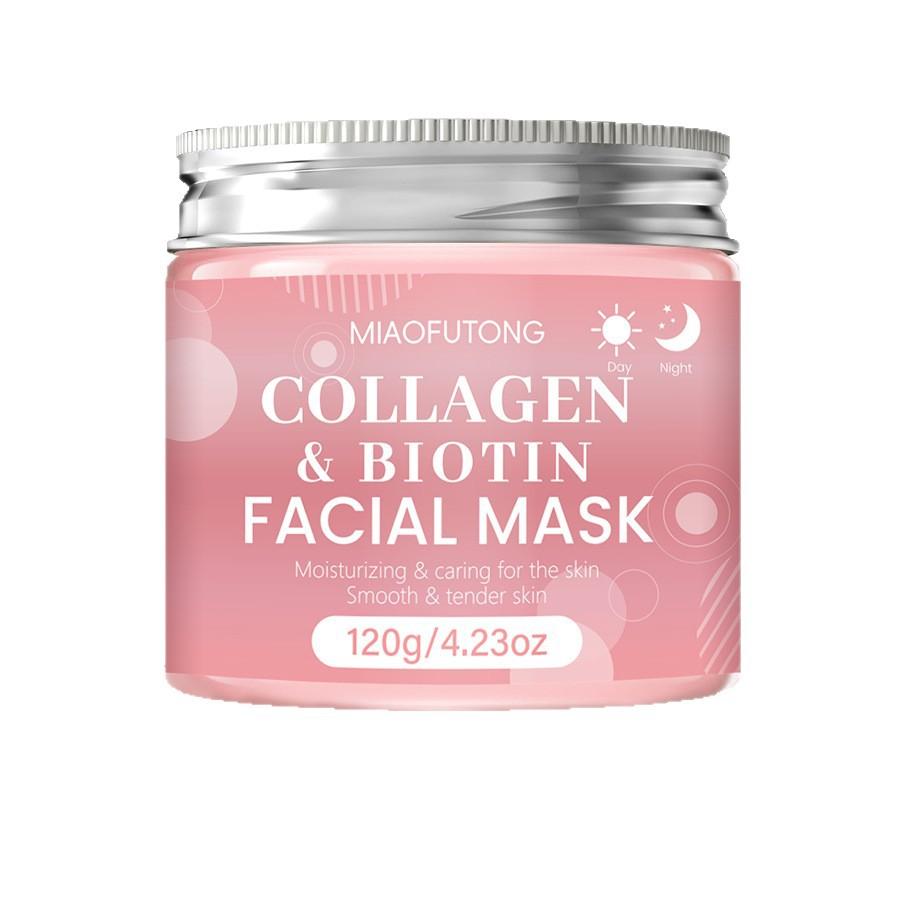 Collagen and Biotin Peel-Off Mask: Cleansing, Oil-Controlling, and Skin-Smoothing