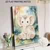 5D DIY Pearl Diamond Painting Kit Cute Baby Elephant Full Drill Embroidery Mosaic Art Home Wall Decor Gift