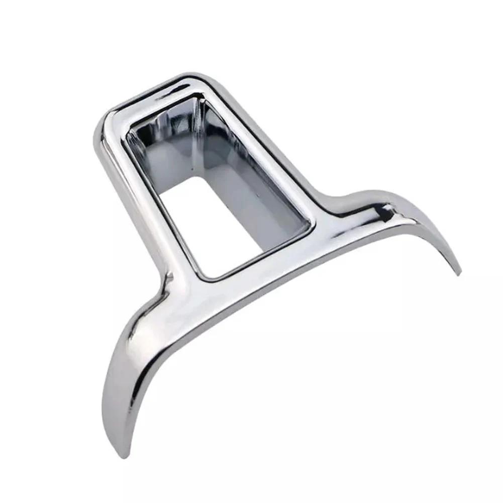 

ABS Chrome Наклейка на кермо автомобіля Обкладинка з паєтками Внутрішнє оздоблення Наклейка на кришку Аксесуари для автомобіля