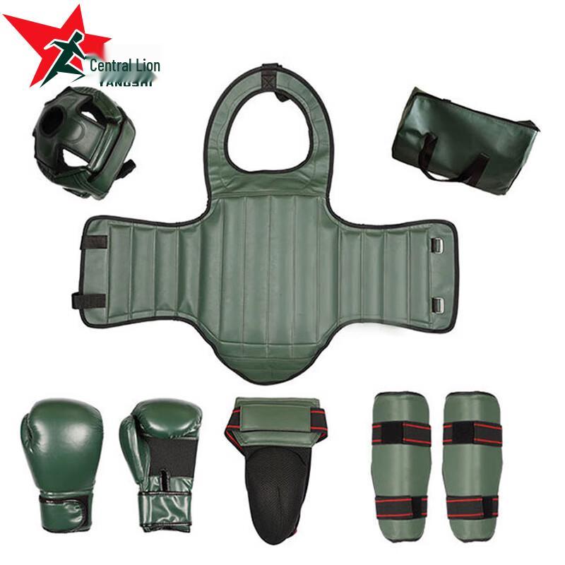 Yangs Löwe Erwachsenen Box- & MMA-Trainings-Schutzausrüstungs-Set
