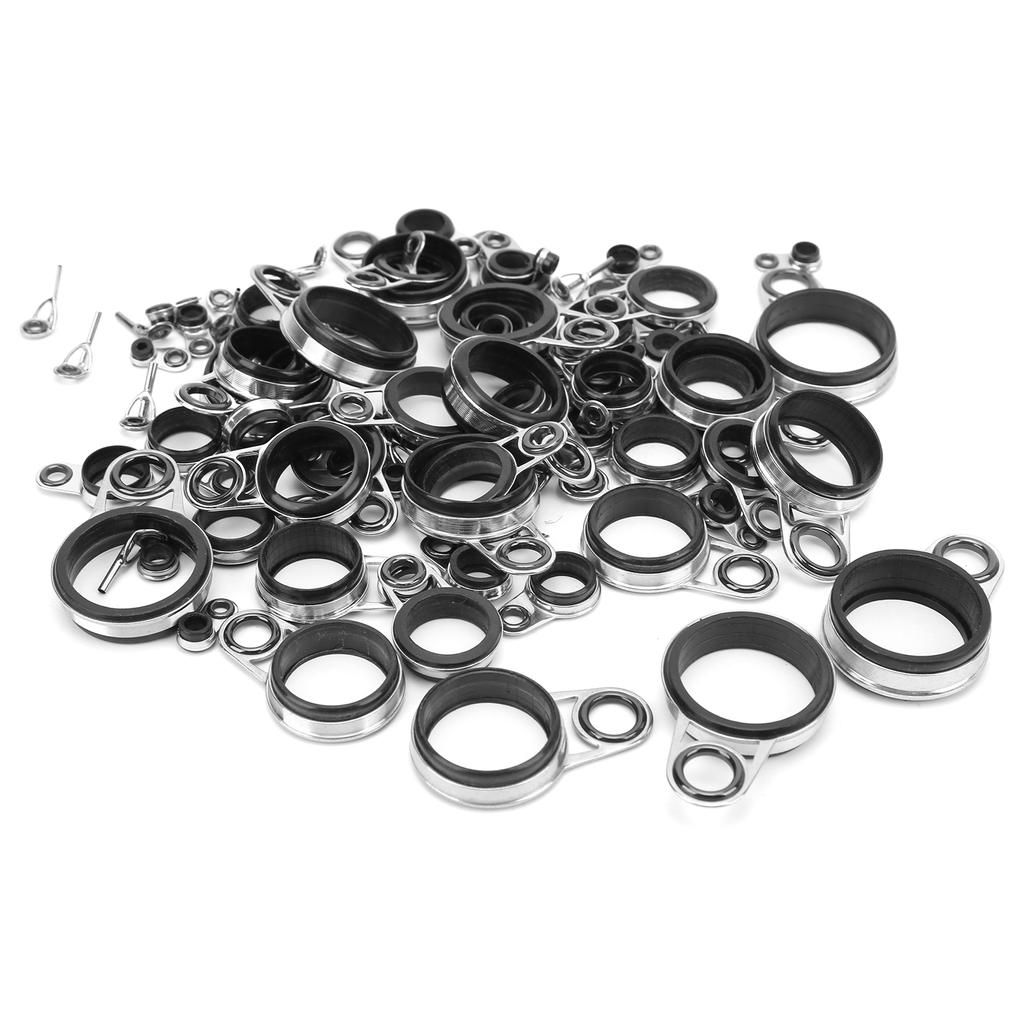 Teleszkópos Surf Casting Horgászbot Vezetők Spiccek Javítókészlet Horgászbot Fűzőgyűrű