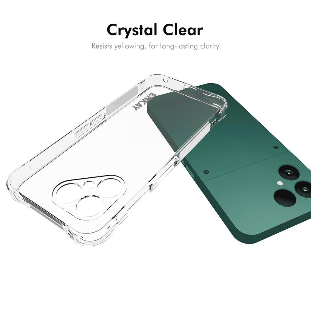 For Fairphone 6 Clear Phone Case Shockproof Anti-slip TPU Cover