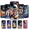 Space Astronaut Cartoon Phone Case Silicone PC+TPU For Samsung S10 20 30 22 23 24 Plus Lite Ultra Cover
