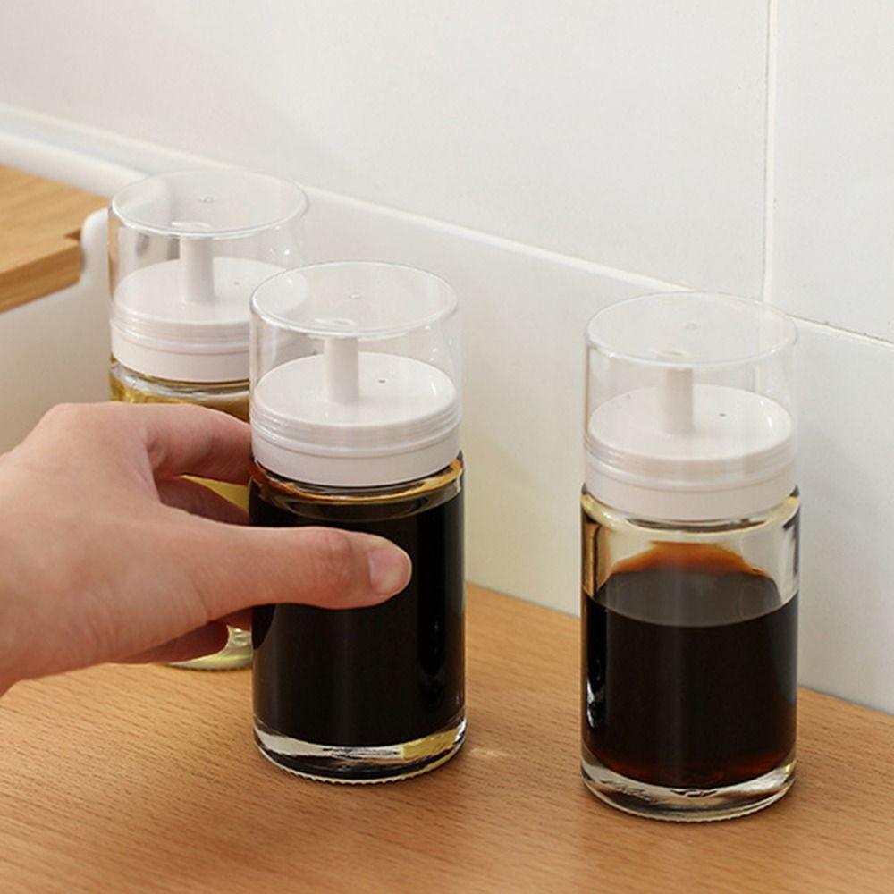 3.38oz Cruet Pourer Glass Condiment Container Leakproof Oil Dispenser  Kitchen