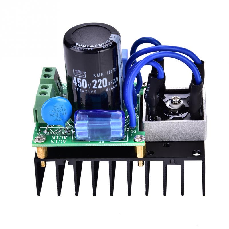 10A Universal Multiple Protection Rectifier Board Module 0-220VAC to 0-311VDC 10A Universal Multiple Protection Rectifier Board Module 0-220VAC to 0-311VDC