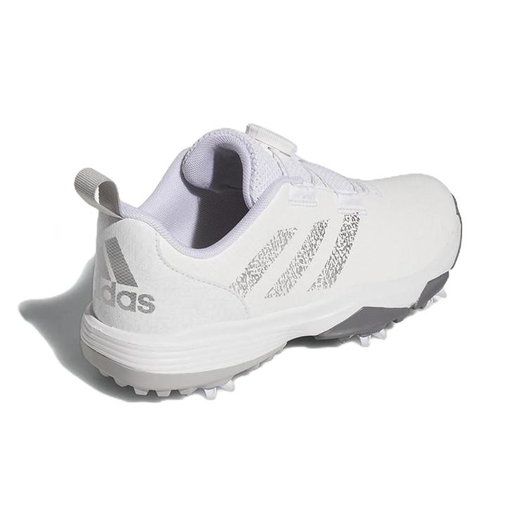 New adidas Codechaos 22 BOA Golf Cloud White Silver Metallic Grey Two GS GX3945