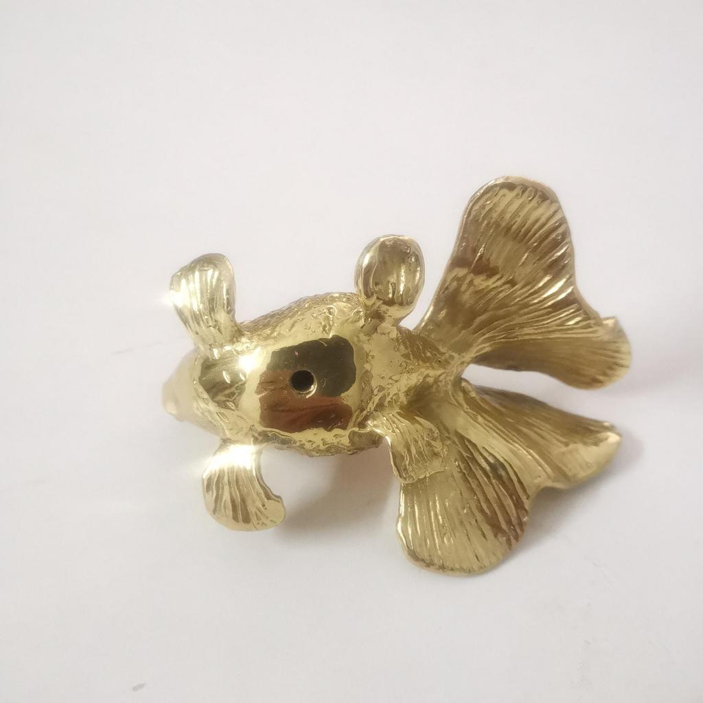 Brass Goldfish Cabinet Handle for Doors, Drawers, and Wardrobes