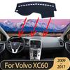 Pour Volvo XC60 2009 2010 2011 2012 2013 2014 2015 2016 2017 Accessoires Housses de Tableau de Bord Voiture Tapis de Tableau de Bord Pare-soleil Protecteur Tapis