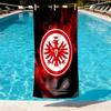 Eintracht Frankfurt Print Strandtuch Design, Weich, Leicht. für Zuhause, Badezimmer, Spa, Pool, Yoga, Surfen, Camping, Geschenk für Familie, Freund