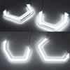 For BMW F82 F80 F32 F30 E90 M3 M4 M5 Halo Lights Crystal LED Angel Eye Rings ×4