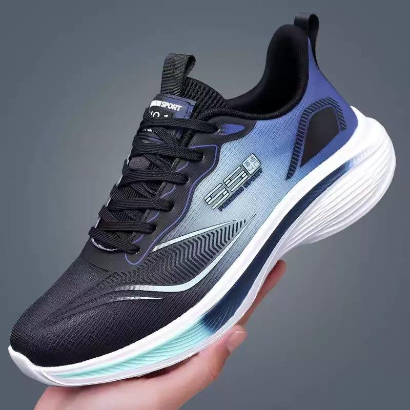 

Sneakers men s summer ice silk mesh breathable running shoes cold sticky ultra-light shock absorption couple shoes lace-up shoes men 46
