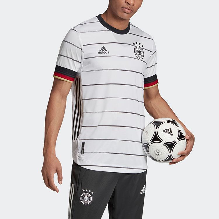 Adidas Germany Team Home Short Sleeve Jersey 20-21 Season Men Tops White EH6104