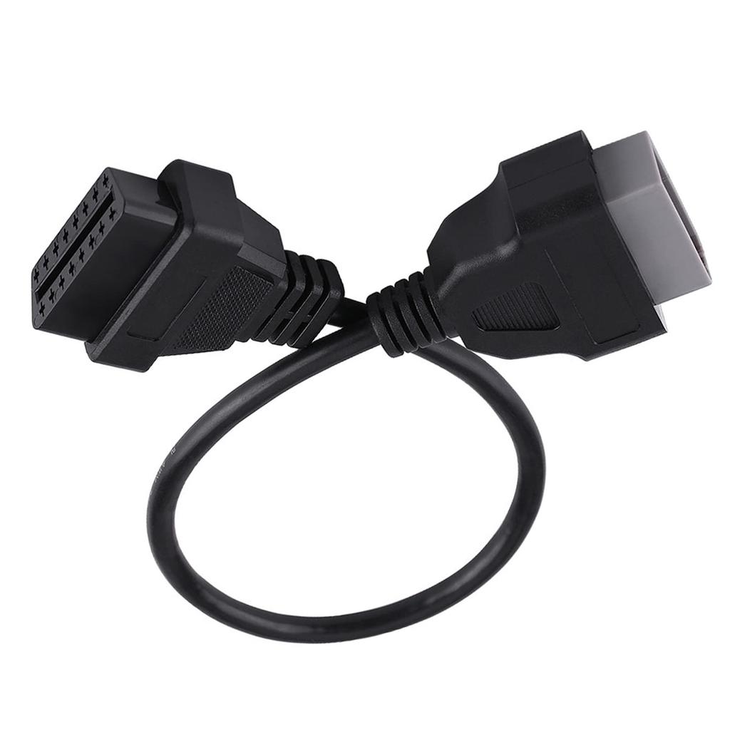 16 Pin To 14 Pin OBD2 Cable for Nissan, Diagnostic 14 Pin To 16OBD2 Adapter Connector Diagnostic Scanner Extension Cable