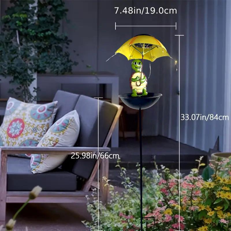 

Solar Garden Stakes Light With Bird Feeder Outdoor Waterproof Solar Lawn Lamp for Patio Backyard Pathway Landscape Vila Decor