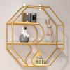 Iron Wall Shelves Simple Wall Storage Display Shelf Books Corner Living Room Organizer Room Decorations Interior Accessories
