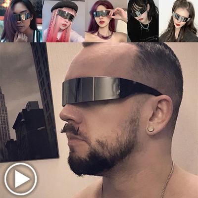 New Technology Sense Goggles New Sci-fi Sunglasses Jump DJ Club Camera Trend Glasses