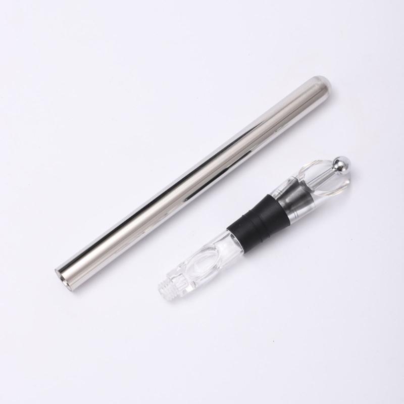 Wine Chiller Rod Stainless Steels Wine Cooling Stick Beer Beverage Freeze Stick Ice Wine Coolers for Red Wine Cooling