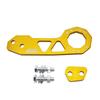 1 Set Universal Aluminum Alloy Rear Tow Hook Racing Rear Tow Hook Rhombic Towbar Towing Tools For Civic Fit Jazz Gk5