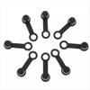 10/20/30Pcs 8mm Car Brake Pump Screw Dust Cap Oil Drain Screw Cap Brake Caliper Bleed Nipple Black Cover Rubber Motorcycle