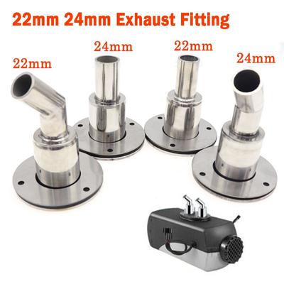 22mm/24mm Edelstahl 316 Thru Rumpf Auspuff Fitting Rohr Rohr Buchse Hardware Teil Luft Diesel Vent heizung Für Auto Boot Lkw