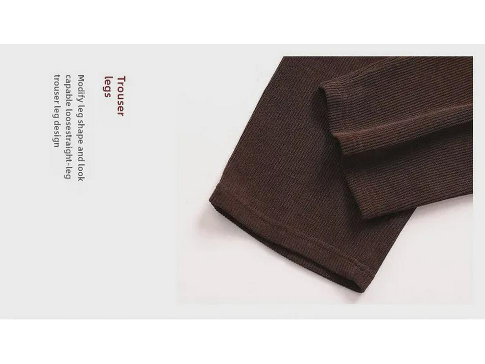 Übergröße Kordhosen mit Samtfutter für Frauen mittleren Alters und ältere Frauen - Warm und dick für Herbst/Winter