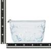 Franc Franc Japan Mesh Embroidered Pouch L Light bLue
