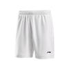 Li-Ning Badminton Series Lightweight Quick-Dry Breathable Geometric Pattern Versatile Sports Casual Shorts Unisex shorts White AAPV137-2