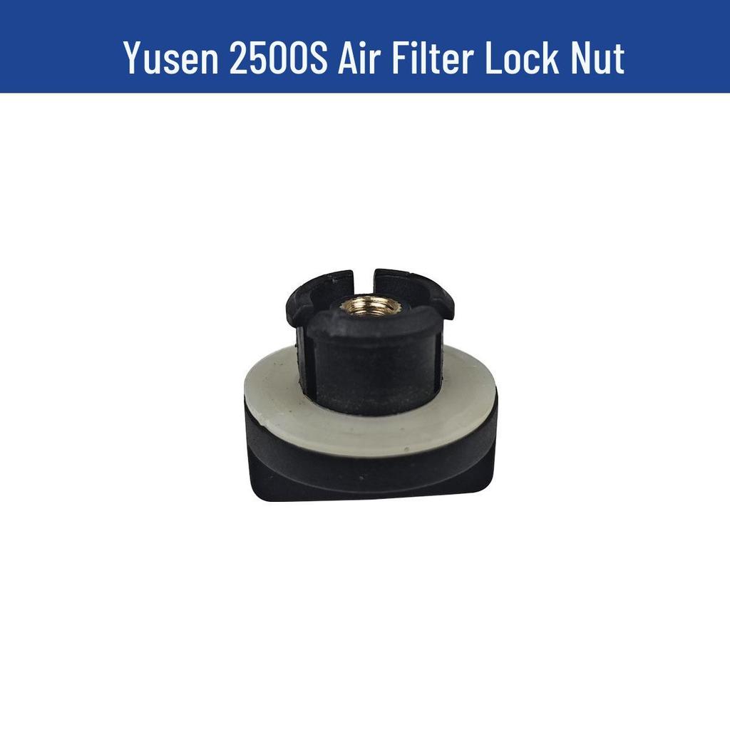 Yusen 2500S Chainsaw Parts: Cylinder, Brake, Pull Cord, Clutch, Air Filter, Carburetor.