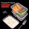 Disposable Rectangular Lunch Boxes with Lids