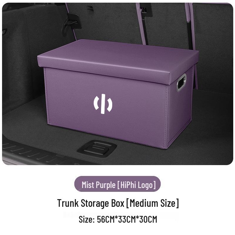 HiPhi Z/X/Y Car Trunk Folding Storage Box: Large Capacity Interior Accessory