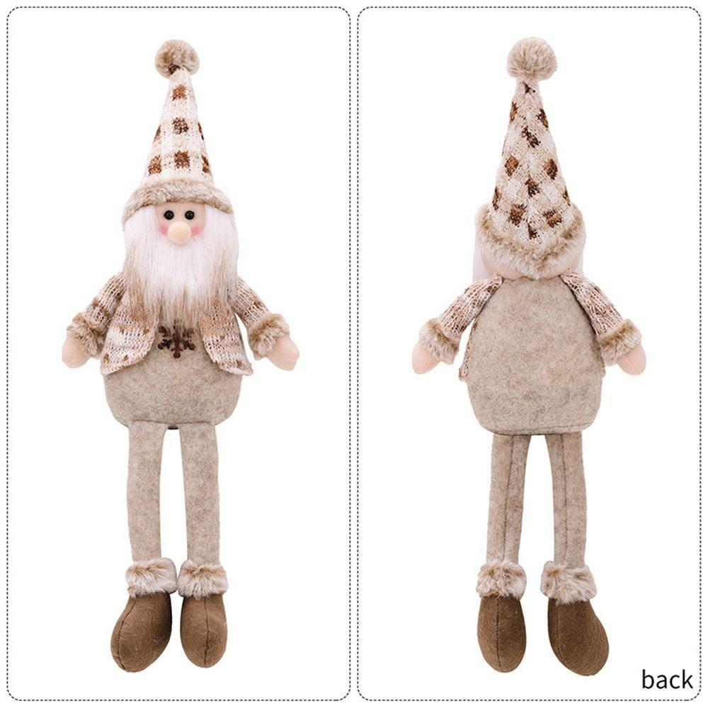 Cute Santa Claus Doll Decor Snowman Deer Merry Christmas Decorations  New Year Party Gifts