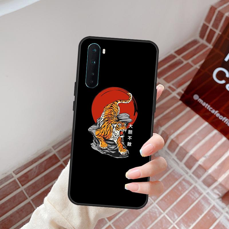 Japanese Tiger Case For OnePlus Nord 5 CE 2 3 4 Lite N20 N30 OnePlus 15 13 12 11 10R 13R 10T 13T 12R Cover