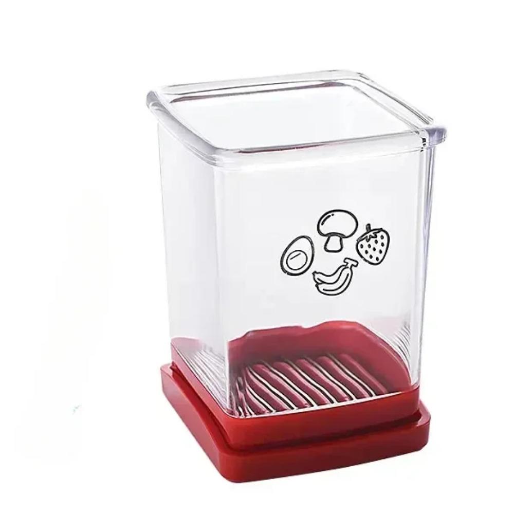 

Фруктовая скоростная ломтерезка с толкающей пластиной Яйцерезка Клубника Банан Овощерезка Быстрое приготовление Фруктового Салата Кухонный Гаджет