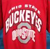 TRASHED Vtg 90s OHIO STATE UNIVERSITY BUCKEYES FOOTBALL JERSEY T-Shirt XL Osu