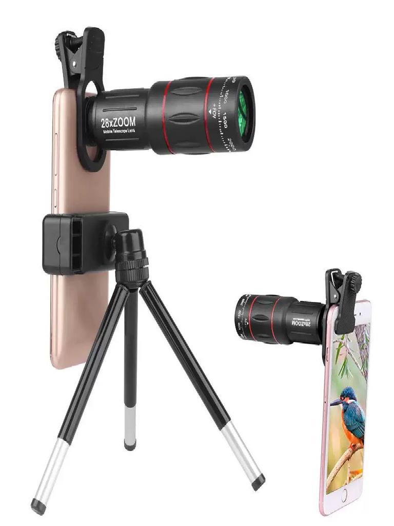 18X 28X 36X Mobile Phone External Telephoto Lens High-Definition Monocular Telescope for Concert Photography