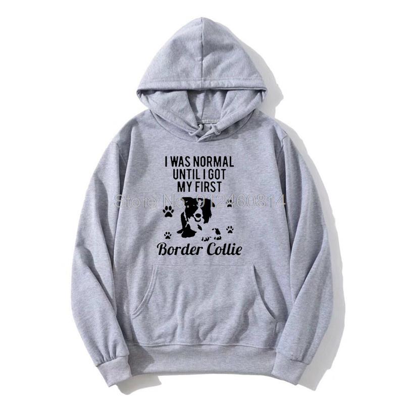 Sorry I'm Late My Border Collie Was Sitting On Me Hoodie Men Fleece Hoodies Hip Hop Hooded Sweatshirt Streetwear Harajuku