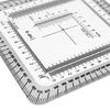 -Geographic Coordinate Ruler Accurate for PolttingUtm, Usng, MgrsCoordinates