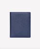 Matt Saffiano Cowhide Mini Wallet (Steel Blue) W22761