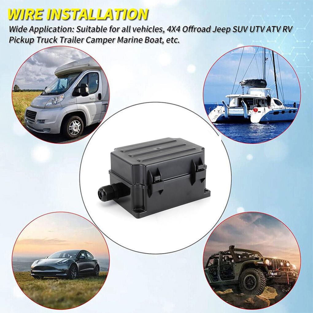 Universal Car Marine 12-Way Relay12 Blade Fuses Holder 12-Way Relay12 Blade Fuses Holder