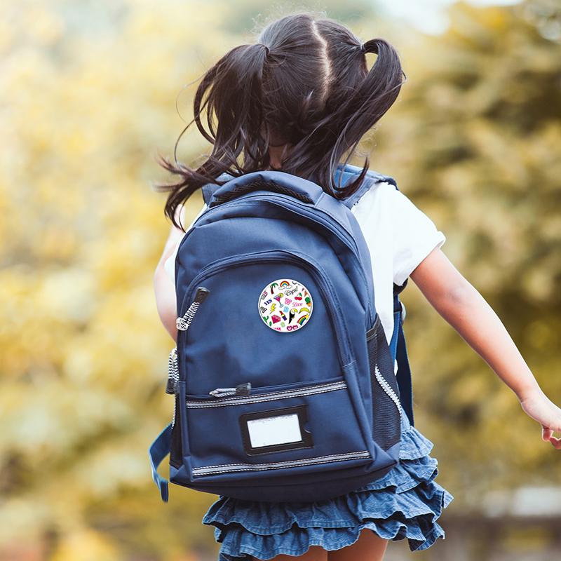 25/50pcs 5.8cm/7.5cm Blank Badge Pin Button Maker Parts Acrylic DIY Badge Button Parts Material for Button Press Maker Machine