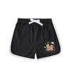 Kids' Summer Color Block Two-Piece Set: Casual T-shirt & Shorts