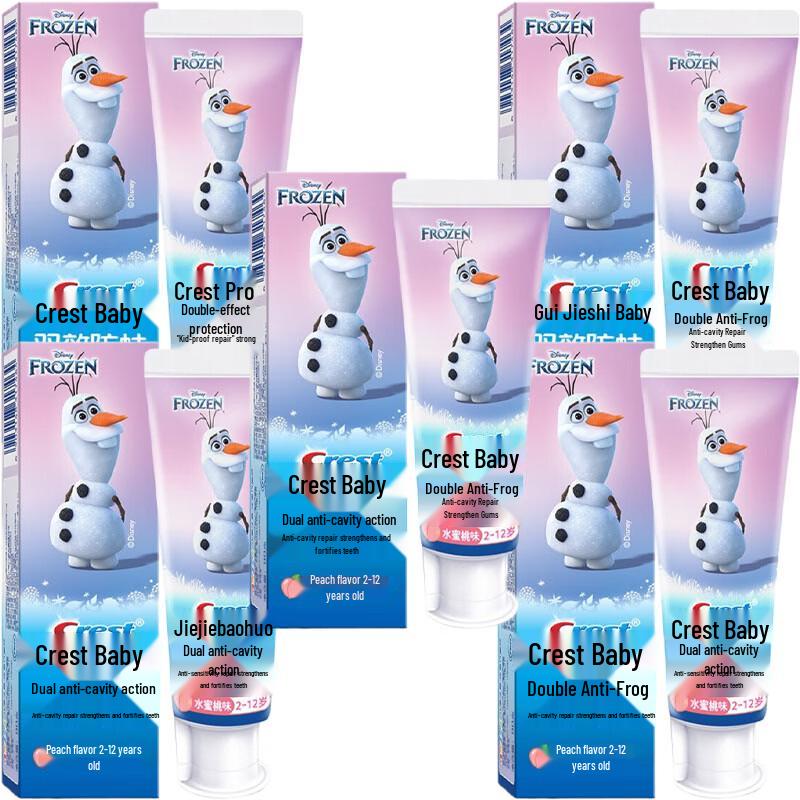 

Crest Kids Anti-Cavity Toothpaste Olaf Edition (5 x 90g)