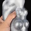 Erkekler için Masturbators Çift Kanallı Garip Şekiller İnek benzeri 16*9*6 cm 720g Sıvı Silikon Seks Bebek Anal/Vajinal Seks