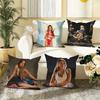 Singer Tate M-McRae So Close To What Pillow Case Square Double-Sided Printing Short Plush Sofa Cushion Cover