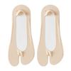 Flip Flop Tabi Socks for Women Elastic Split 2 Toe Socks Low Cut No Show Boat Sock Invisible Thin Cotton Sock