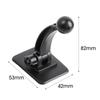 17mm Ball Head Holder Car Phone Holder Self Adhesive Dashboard Mount Windshield Navigation Bracket Mobile Phone Stand